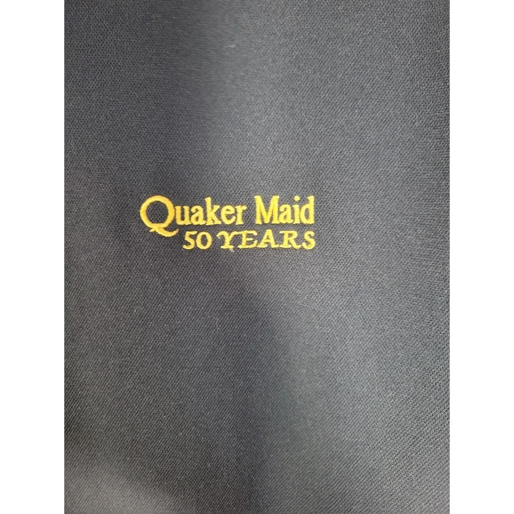 Quaker Maid Men's Nike Golf Polo Shirt Black XL BAC‎ 2010